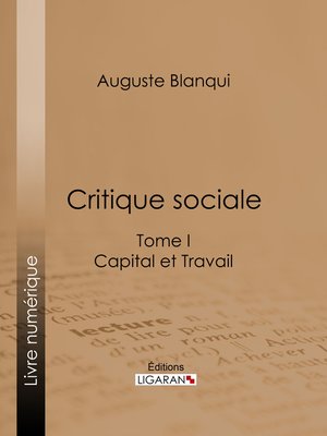 cover image of Critique sociale